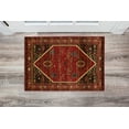 thumbnail image 2 of Linon Serape Traditional Area Rug, Black, 2' x 3', 2 of 6
