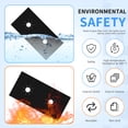 thumbnail image 2 of Bewildely 3 pack/lote cubierta de placa de reutilizable para cocinas de 4 quemadores 53 27CM tapas de cocina de Gases de estufa Cubiertas para muebles de jardín, 2 of 3