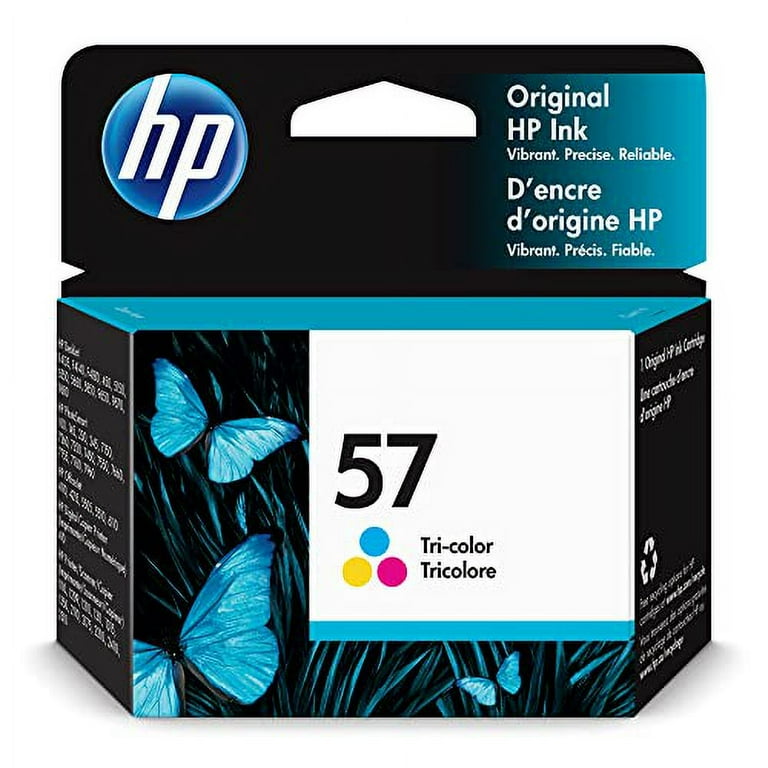 HP 56 57 インクカートリッジ HP 57 Original Ink Cartridge - Patented Dye-Based Ink, Compatible