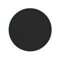 thumbnail image 2 of M optimized Round Tempered Glass Table Tops in Various Sizes with Beveled Polished Edge from 24 to 38.6 inches for Dining Table Coffee Table, Black, 2 of 9