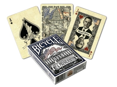 Joker Holding Blue Back Card Red Bicycle Gaff Playing Card Reveal 