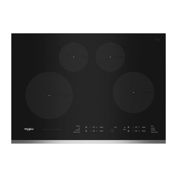 Whirlpool WCE55US0HB 30 Inch Black Burner Electric Cooktop atelier