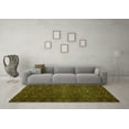 thumbnail image 3 of Ahgly Company Indoor Rectangle Abstract Green Modern Area Rugs, 5' x 7', 3 of 4