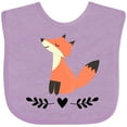 thumbnail image 3 of Inktastic Fox for Girls Woodland Animal Girls Baby Bib, 3 of 4