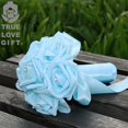 thumbnail image 3 of Hot Sale Wedding Bouquet Bridal Bridesmaid Aartificial Rose Flower Ribbon Pearl Hand Made, 3 of 5