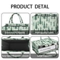 thumbnail image 4 of Large Capacity Tote Bag,Light Green Christmas Tree Pattern Handbag Fashion Luxury Tote Bag,15.7"x13"x 5.1" Inches,Laptop Compatible, 4 of 6