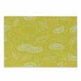 thumbnail image 1 of Yellow and White Cutting Board, Fresh Pattern Juicy Lemons Organic Citrus Ripe Fruit Vegetarian, Decorative Tempered Glass Cutting and Serving Board, Small Size, Yellow White, by Ambesonne, 1 of 1