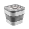 thumbnail image 1 of Conteneurs de Stockage de Riz Pliables pour Chien Chat Bac de Stockage de Farine Étanche Scellable pour Cuisine, 1 of 6