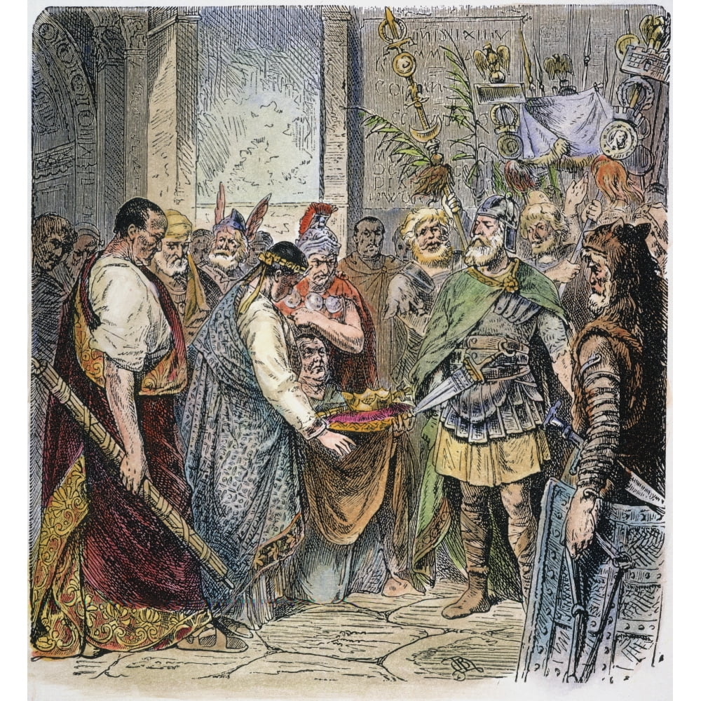 end-of-roman-empire-nodoacer-compels-the-boy-emperor-romulus-augustulus