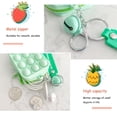 thumbnail image 4 of Push Bubble Monedero Silicona Descompresión Juguete Extrusión Burbuja Llavero Bolsa De Almacenamiento Para Adultos Y Niños Inevent AP006306-01, 4 of 6