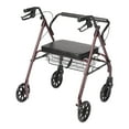 thumbnail image 2 of McKesson Bariatric Rollator Adjustable Height / Folding Steel 35.25 to 39.5 inch Handle Height 146-10215RD-1, 2 of 2