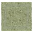 thumbnail image 4 of Better Trends 20" x 20" U-Shape Toilet Rug, 100% Cotton Tufted Bathroom Rug, Contour Mat, Water Absorbent, Reversible , Machine Wash Sage Lux Collection, 4 of 6