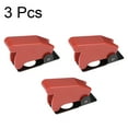 thumbnail image 3 of Red Plastic Waterproof Spring Loaded Flip Cap for 12mm Toggle Switch 3pcs, 3 of 3