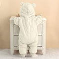 thumbnail image 5 of Dealovy Baby Boys Girls Clothes Newborn Winter Snowsuit Infant Jumpsuit Unisex Romper Outwear Onesie Hoodies Coat, 5 of 6