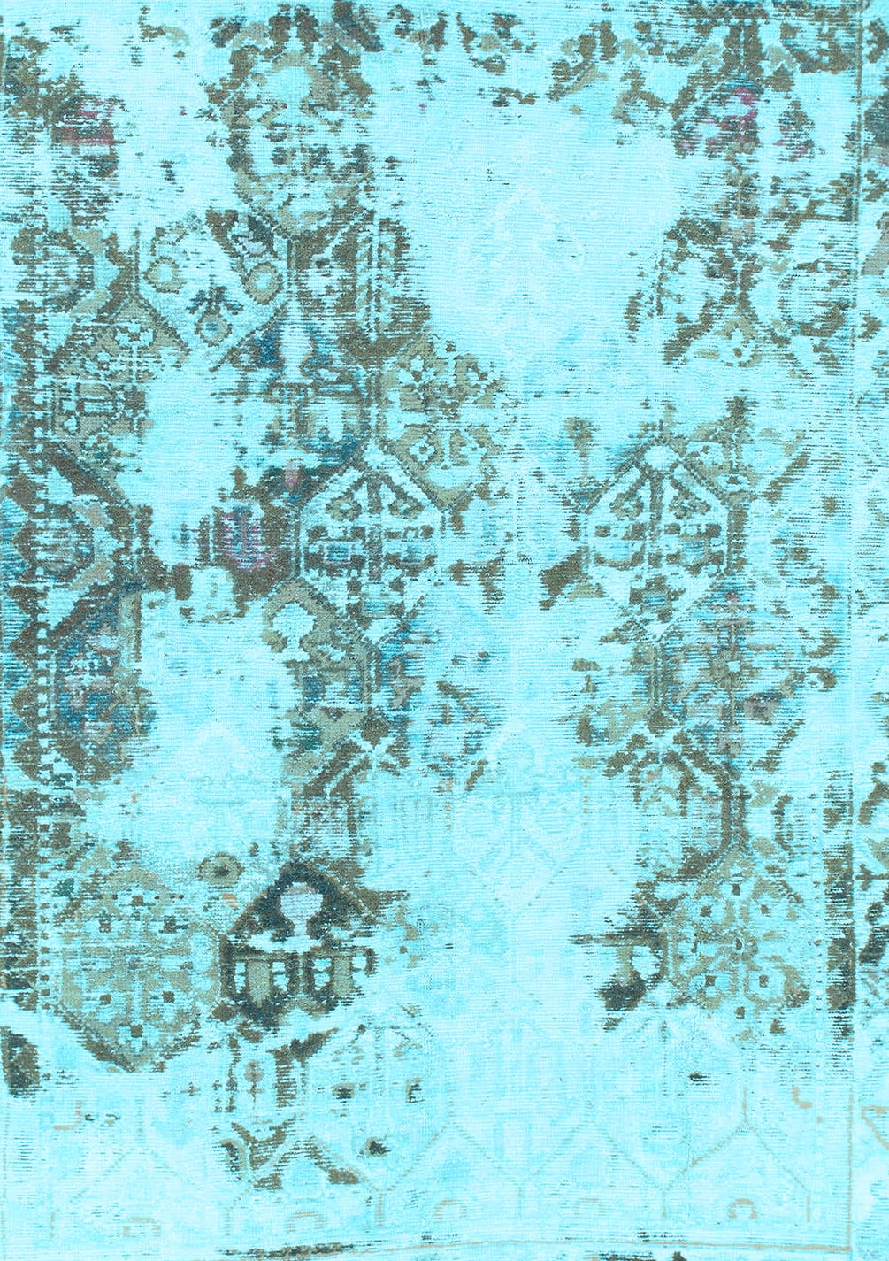 Rectangular Rug Light Blue Ahgly Company Indoor Rectangle Abstract Light Blue Modern Area Rugs, 8 ...