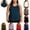 Blue, variant on Puls Size Women Summer Sleeveless Tshirts Casual Athletic Crewneck Racerback Tank Tops Loose Comfy Stretch Solid Color Camisole