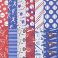 thumbnail image 6 of 24Pcs 12 Styles Soccer Scrapbook Paper 12x12in Double-Sided Sports Ball Decorative Background Paper Pad for Scrapbooking Journaling Card Making Gift Wrapping Origami DIY Crafts Album Decor 1 Set, 6 of 9