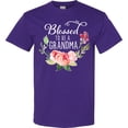 thumbnail image 3 of Inktastic Blessed to Be a Grandma with Flowers T-Shirt, 3 of 5