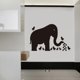 thumbnail image 4 of Wall Sticker, Creative PVC Switch Sticker Waterproof Removable Decorations Wall Stickers Mural Art Wall Sticker, Cute Humorous Fashion (BlackElephant), 4 of 5