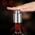 thumbnail image 3 of Tapón de vino, Corchos de vino reutilizables, Sellador de botellas, Conservador de vino, Los mejores regalos para los amantes del vino Ormromra CPB-DE-WX332-1, 3 of 5