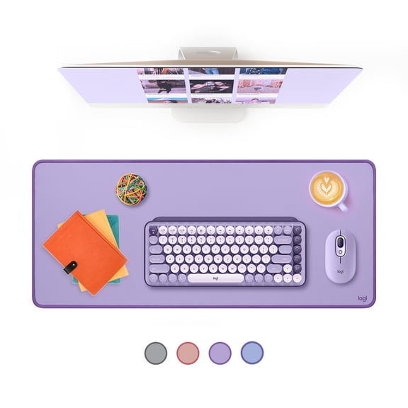 Logitech Desk Pad, 2.50in. x 12.25in., Lavender