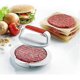 thumbnail image 5 of Prensa antiadherente para hamburguesas, molde para hacer hamburguesas, molde redondo para hacer hamburguesas de carne de res jugosa y regular., 5 of 5
