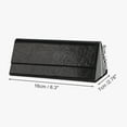 thumbnail image 4 of Estuche para gafas plegable triangular Unique Bargains, almacenamiento portátil para gafas 6.3"x2.76"x0.35" negro, 4 of 5