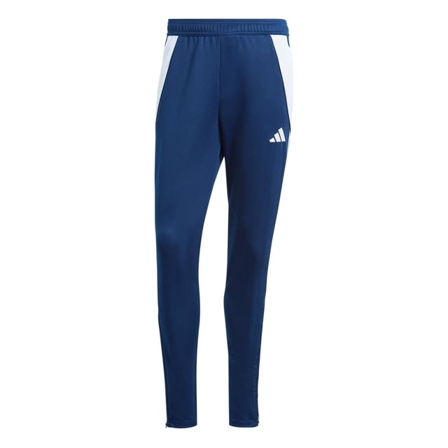 Pantalones de entrenamiento adidas Tiro 24 Team para hombre, azul marino/blanco
