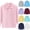 Black-A#100727gg, variant on Girls Polo Uniform Shirt Long Sleeve Shirts Teen Girls Lapel Collar Solid Color Preppy Clothes Teen Girl School Uniform Yellow