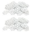 thumbnail image 1 of Bodas 200 Piezas de Adornos de de Nieve de Blanca, 1 of 8