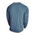 thumbnail image 6 of Krdevn Men's Long Sleeve T Shirt Soft Comfortable Casual Crew Neck Top for Everyday Wear,S, 6 of 7
