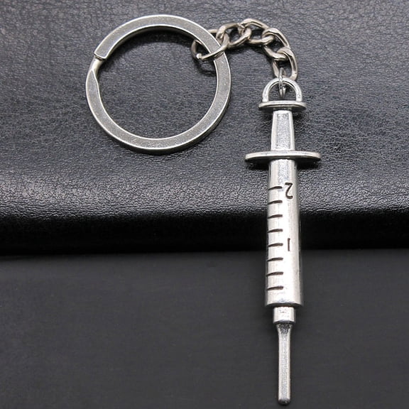 HAMPPLIES Creative Bag Pendant 2Pcs Metal Keychain for Purse with Bag Hanging Pendant 10.5x6.2Cm