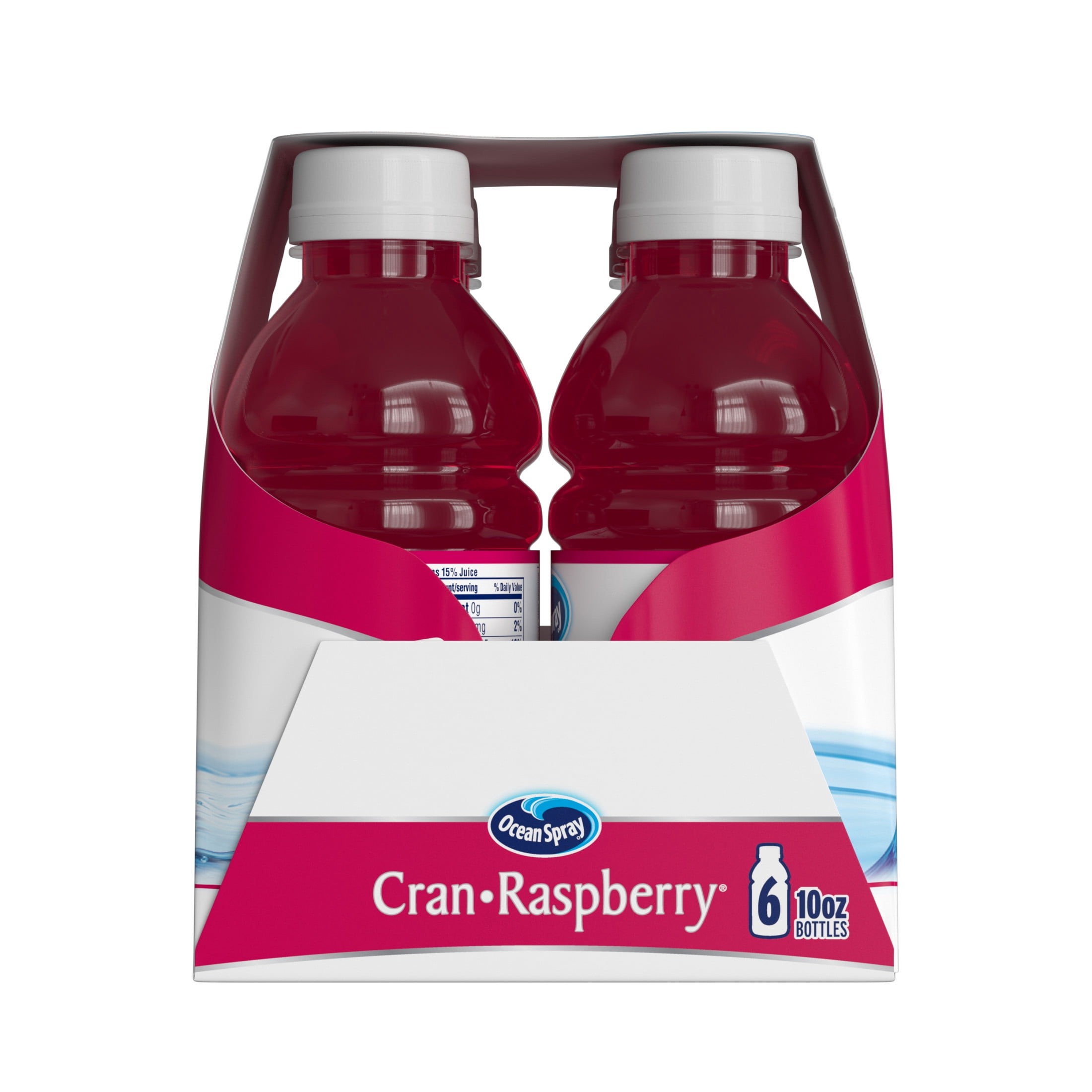 Ocean Spray® Cran-Raspberry® Cranberry Raspberry Juice Drinks, 10 fl oz Bottles, 6 Count