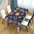 thumbnail image 4 of Yayeee Tablecloths 54" x 54" Rectangle Wrinkle Resistant Party Table Cover, Christmas Splendor, 4 of 8