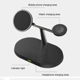 thumbnail image 5 of Hesxuno Portable Wireless Charger Multifunctional Three In One Wireless Smart Charger For IOS Mobile Phone Watch Headset Desktop 15W Wireless Charger Mobile Phone Bracket, 5 of 5