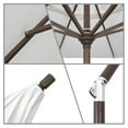 thumbnail image 2 of California Umbrella 9 ft. Aluminum Push Button Tilt Sunbrella Market Umbrella, 2 of 2