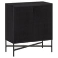 thumbnail image 5 of Evelyn&Zoe Brighton 28" Wide Rectangular Accent Cabinet, Black Grain, 5 of 7