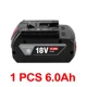 thumbnail image 1 of Nueva Batería de Iones de Litio Recargable de 18V 6Ah para Luz Indicadora de Repuesto Portátil de Respaldo de Herramienta Eléctrica Bosch BAT609, 1 of 4