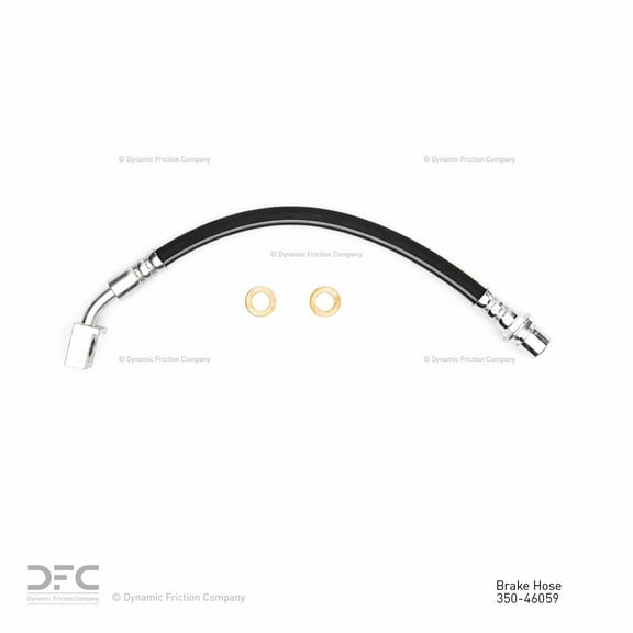 Rear Right Lower Dynamic Friction Company Brake Line Hose 350-46059 For 2003-2007 Cadillac CTS