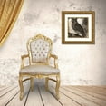 thumbnail image 3 of Sasha 12x12 Gold Ornate Wood Framed with Double Matting Museum Art Print Titled - Owl 2, 3 of 4