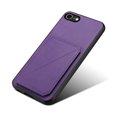 thumbnail image 6 of Nalacover Case Compatible with iPhone 7 / 8 / SE 2020 / SE 2022, Wallet Case with Hidden Card Holder, withKickstand Card Slots Classic PU Cowhide Leather Cover for Men Women Girls,Purple, 6 of 10