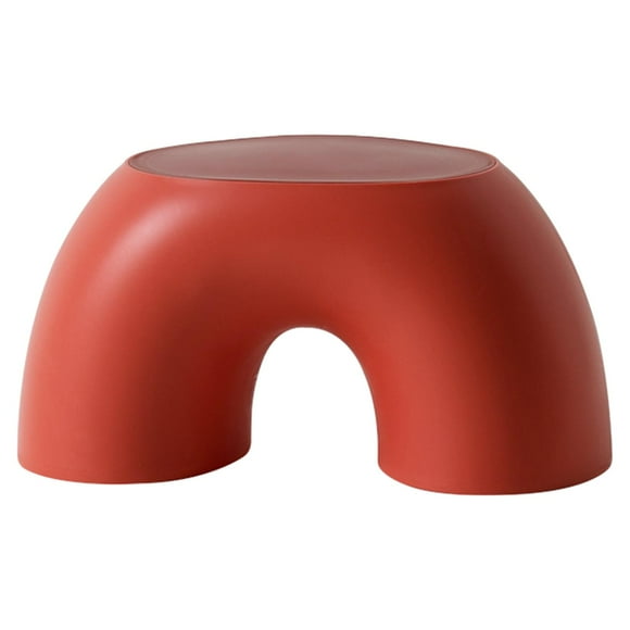 Simple Semi- Banco pequeño Hogar Silla interior Taburete para Taburete para muebles Taburete de juguete Dormitorio para Sillas rojo CUTICAT Banco pequeño