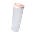 thumbnail image 2 of Contenedores de almacenamiento de alimentos, tarro, bote de cocina, dispensador, organizador antideslizante, cereales rosado, 2 of 8