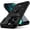 Black, variant on for iPhone 13 Pro Case,with Camera Lens Cover HD Screen Protector,[Military Grade] Ring Car Mount Kickstand Hybrid Hard PC Soft TPU Shockproof Protective Case for iPhone 13 Pro, Black