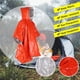 thumbnail image 2 of Advancent Poncho de lluvia Equipo de supervivencia Manta térmica impermeable Poncho Lado reflectante para mayor visibilidad para acampar al aire libre Paraguas de lluvia Advancent HA038845-00, 2 of 6