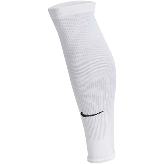 NIKE Unisex Squad Football Leg Sleeve Large/XLarge White/Black
