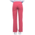 thumbnail image 4 of Dickies Dynamix Medical Scrubs Pant for Women Mid Rise Straight Leg Drawstring DK130, M, Desert Sunset, 4 of 8