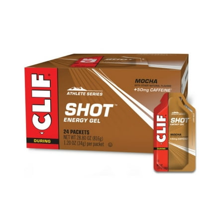Clif Shot Energy Gel Mocha -- 24 Packets