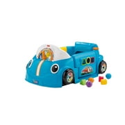 Fisher-Price Laugh & Learn Crawl Around Car, Electronic Learning Toy Activity Center for Baby, Blue