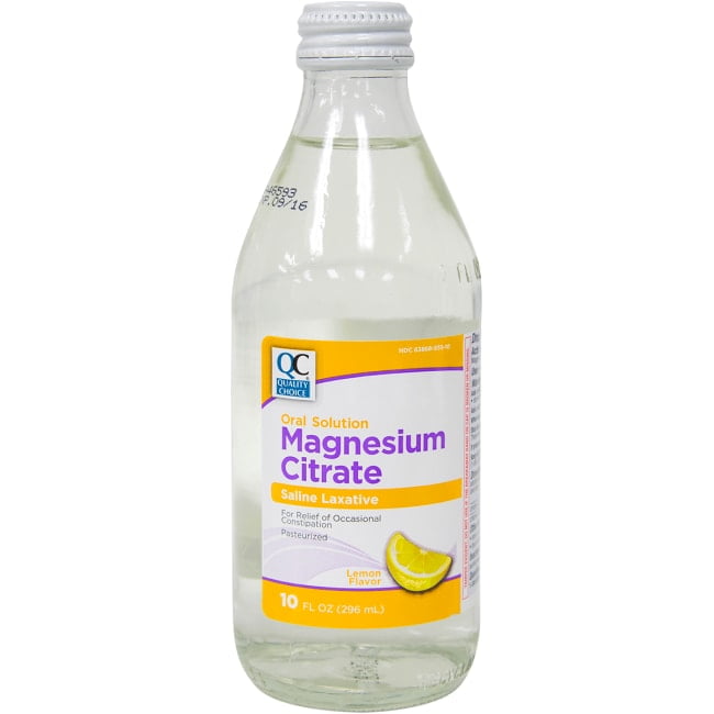 will magnesium citrate clean me out